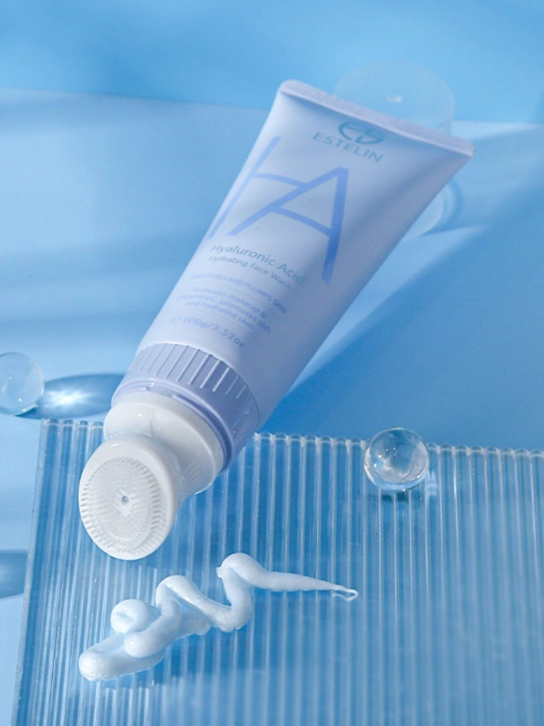Пенка для лица с гиалуроновой кислотой Estelin Hyaluronic Acid Hydrating Face Wash, 100 г