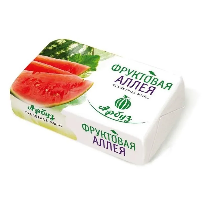 Туалетное мыло ФРУКТОВАЯ АЛЛЕЯ Арбуз 90г
