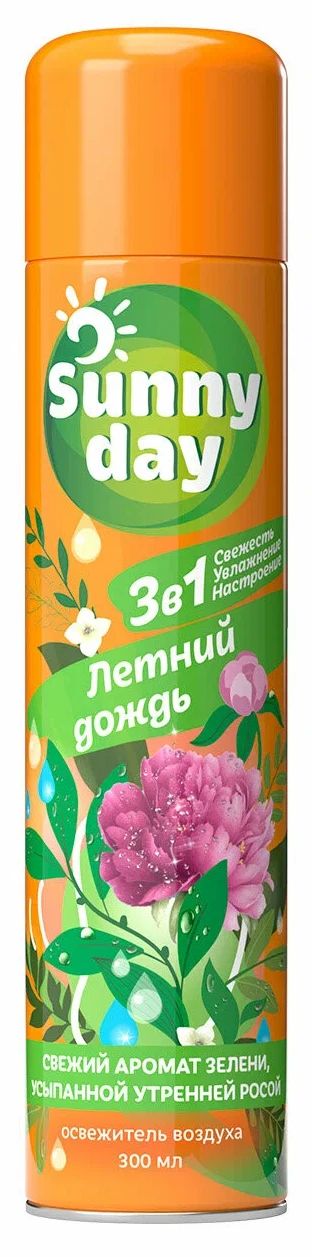 Освежитель воздуха Sunny Day Летний Дождь 300 см3 без ТУ
