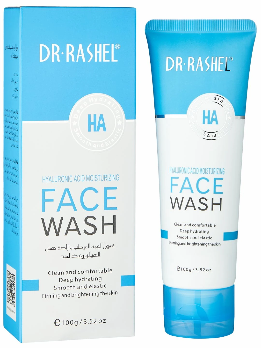 Увлажняющая пенка для умывания с гиалуроновой кислотой, Dr. Rashel Hyaluronic Acid Moisturizing Face Wash, 100 g