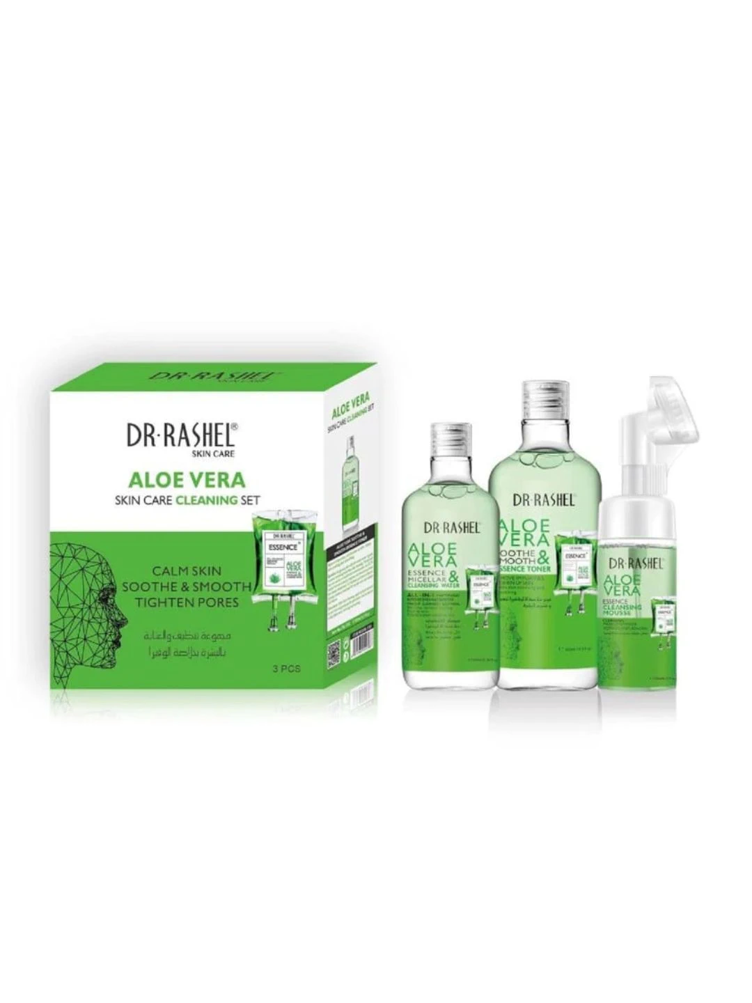 Набор Dr. Rashel Aloe Vera Soothing & Moisture Skin Cleansing Set 3pcs/set