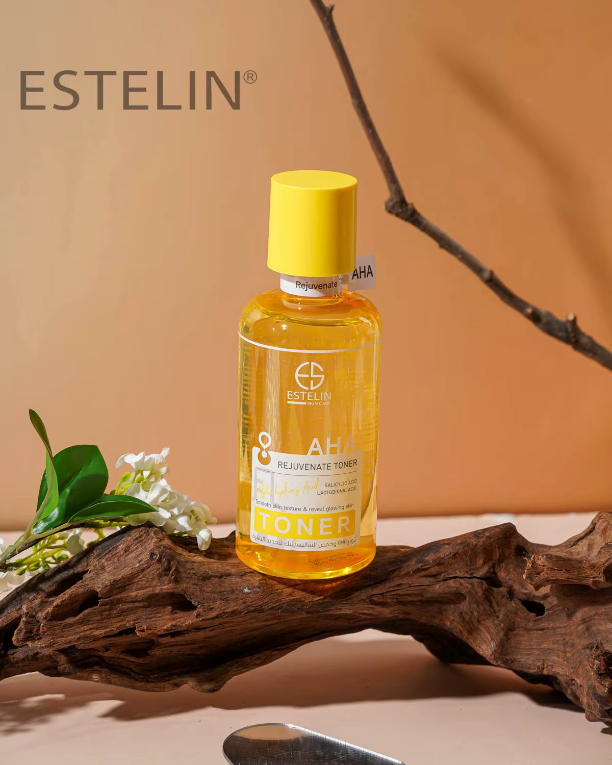 Тонер для лица с ретинолом и коллагеном Estelin Retinol & Collagen Age-Defying Essence Toner, 400 мл