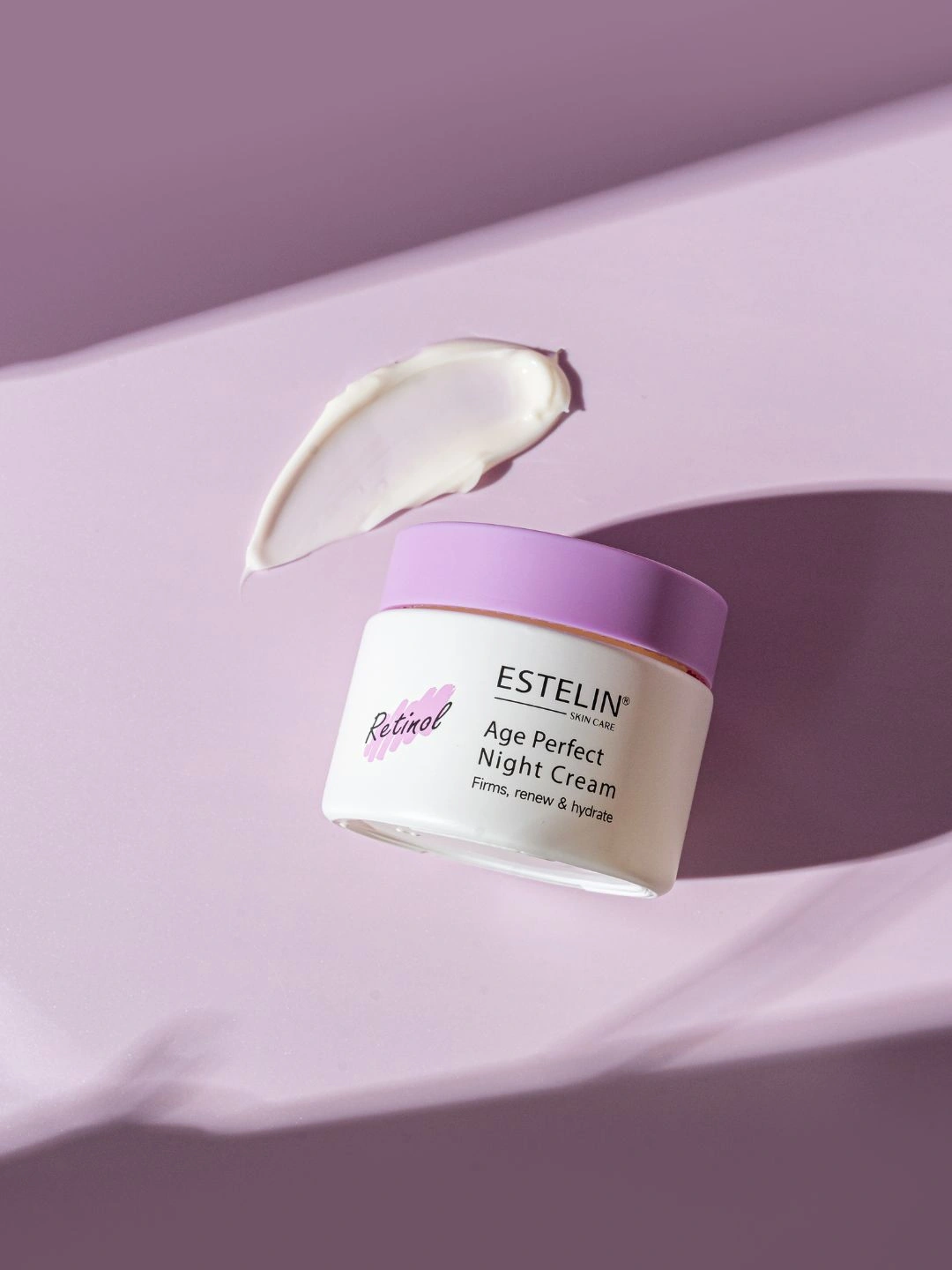 Антивозрастной ночной крем для лица с ретинолом, Estelin Retinol Age Perfect Night Cream, 50 г