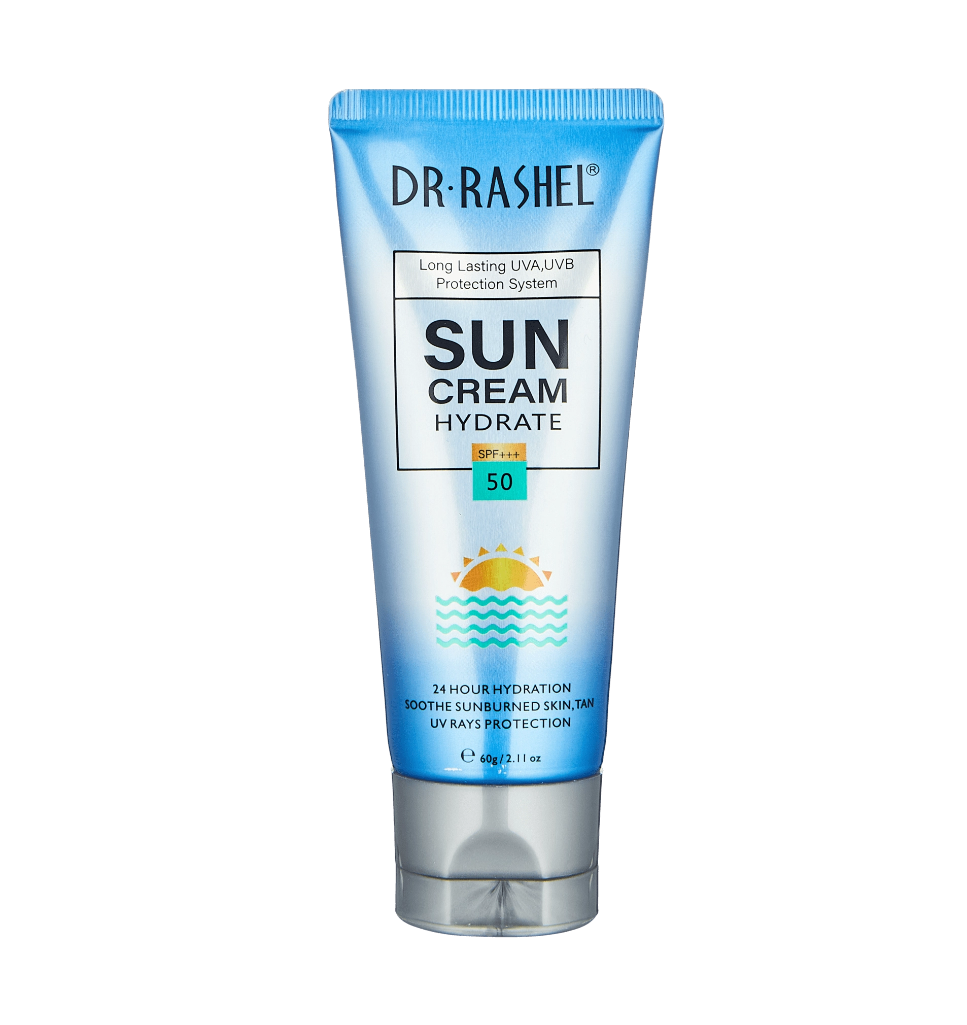 Солнцезащитный крем с увлажнением Dr. Rashel Protect & Hydrate Sun Cream SPF50, 80 ml