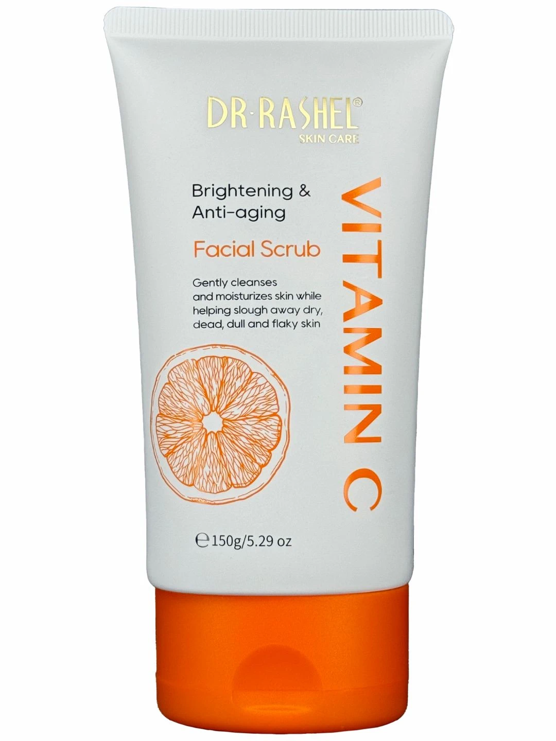 Осветляющий и антивозрастной скраб для лица с витамином C Dr. Rashel Vitamin C Brightening & Anti-Aging Facial Scrub, 150 g