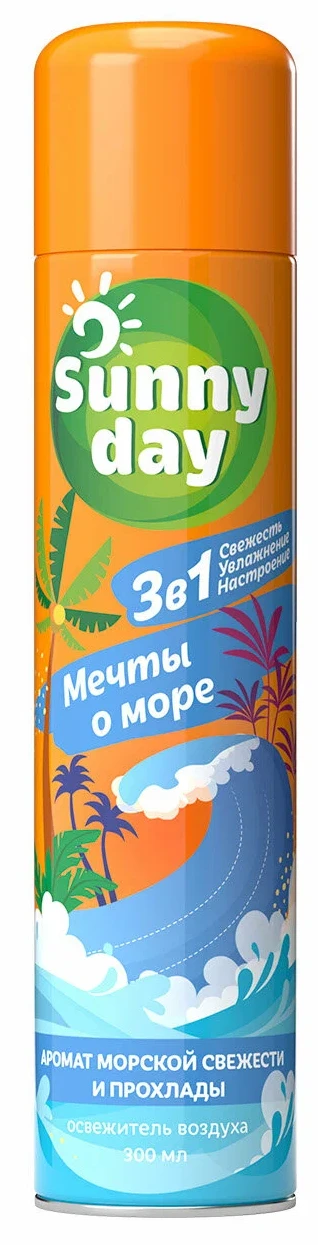 Освежитель воздуха Sunny Day Мечты О Море 300 см3 без ТУ