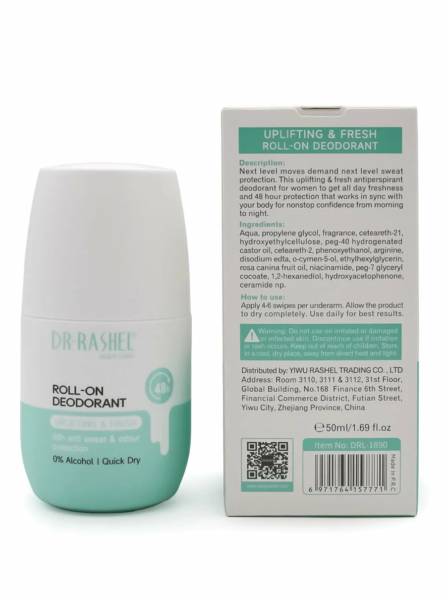 Освежающий и тонизирующий дезодорант-ролл Dr. Rashel Uplifting & Fresh Roll-On, 50 мл 