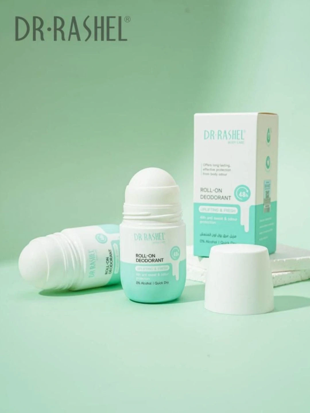 Освежающий и тонизирующий дезодорант-ролл Dr. Rashel Uplifting & Fresh Roll-On, 50 мл 
