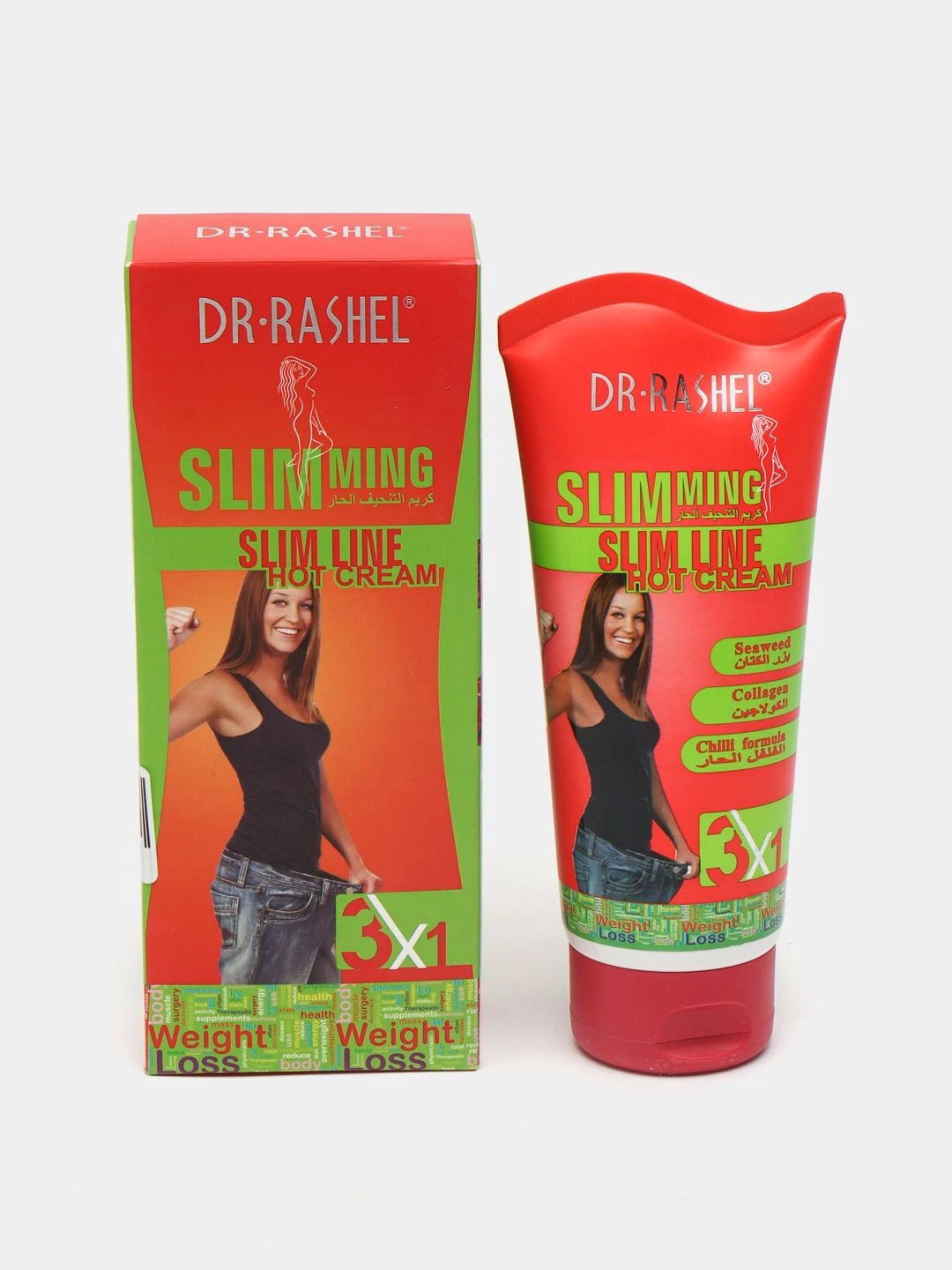 Крем для тела SLIM LINE HOT CREAM с перцем чили, 150 г