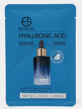 Тканевая маска Estelin Hyaluronic Acid Hydrating Serum Mask — 25 мл