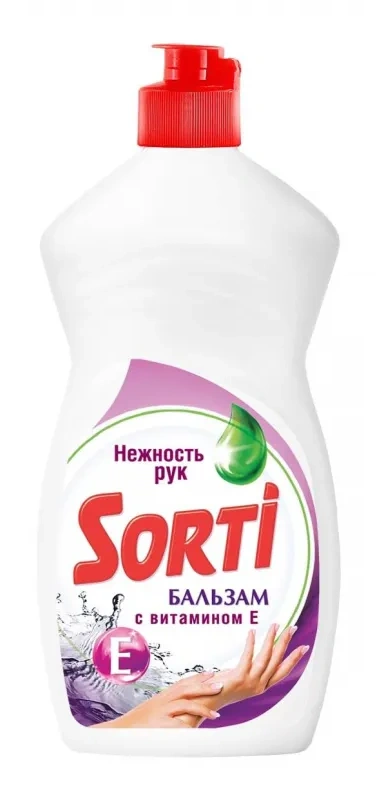 Средство для посуды ЖМС - SORTI Бальзам с Витамином Е 400г