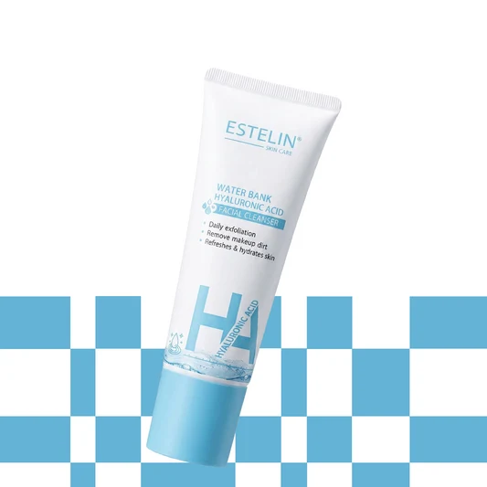Пенка для лица с гиалуроновой кислотой, Estelin Water Bank Hyaluronic Acid Facial Cleanser, 120 г