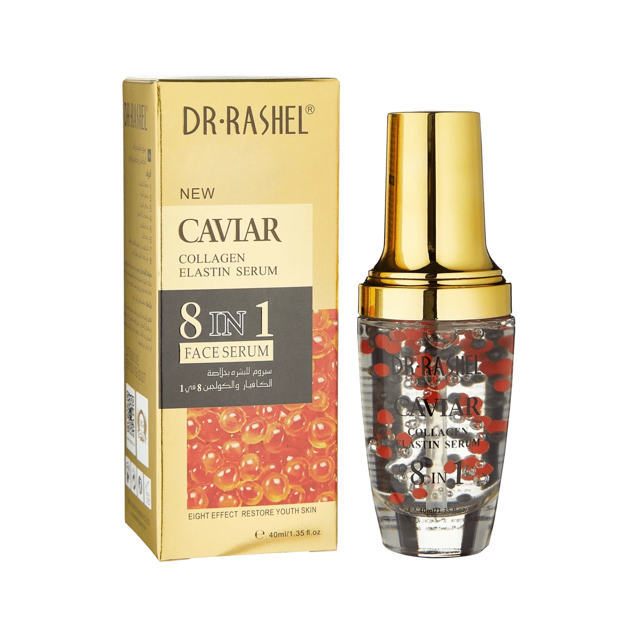 Питательная сыворотка для лица с коллагеном и эластином, Dr. Rashel Caviar Collagen & Elastin Serum, 40 ml