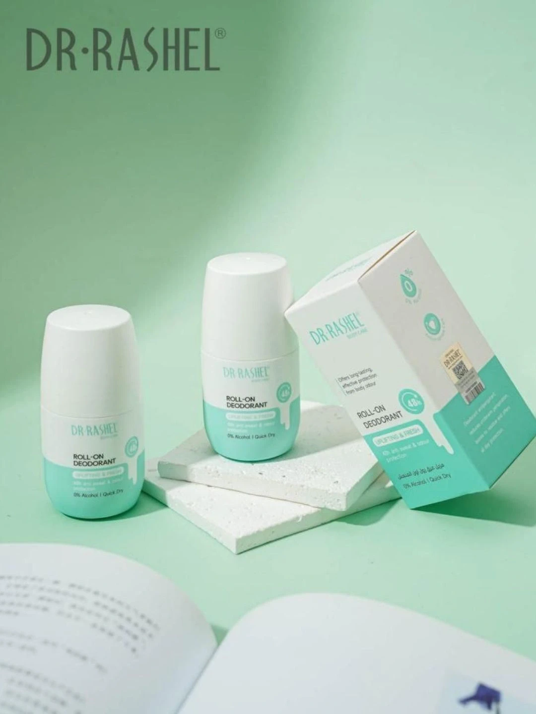 Освежающий и тонизирующий дезодорант-ролл Dr. Rashel Uplifting & Fresh Roll-On, 50 мл 