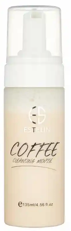 Тонизирующая пенка-мусс для лица с экстрактом кофе, Estelin Coffee Cleansing Mousse, 135 ml