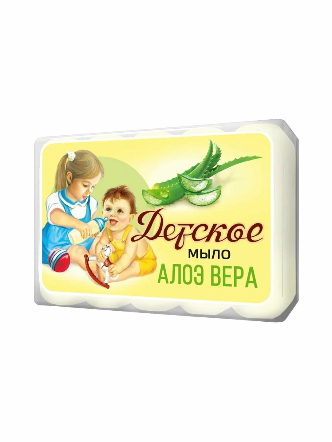 Туалетное мыло ДЕТСКОЕ Алоэ Вера 5*75г