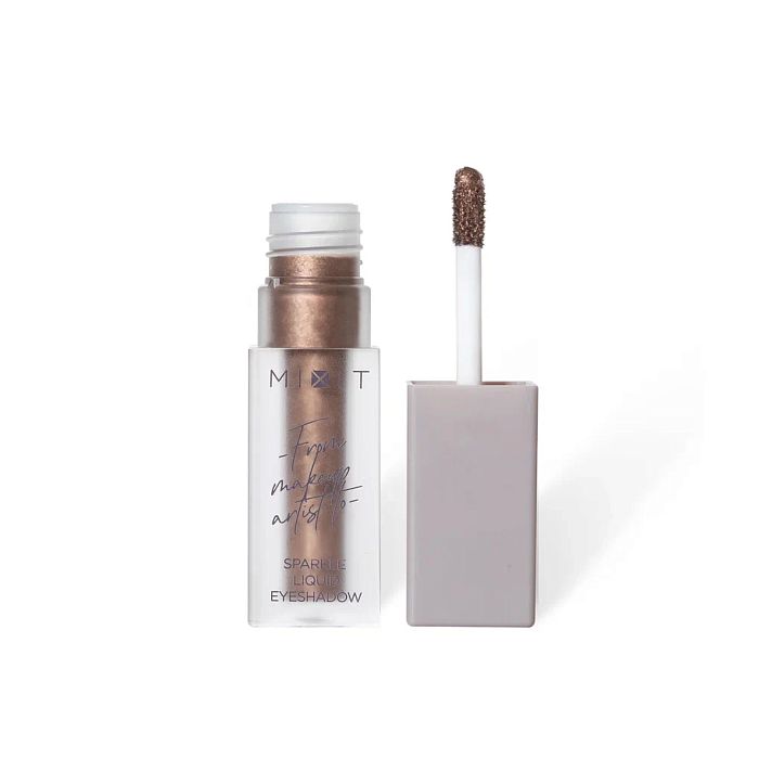 Сияющие жидкие тени для век MIXIT Make Up Sparkle Liquid Eyeshadow, 03 (3,8г)