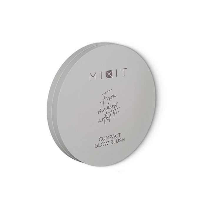 Компактные сияющие румяна MIXIT Make Up Сompact Glow Blush, 02 10г