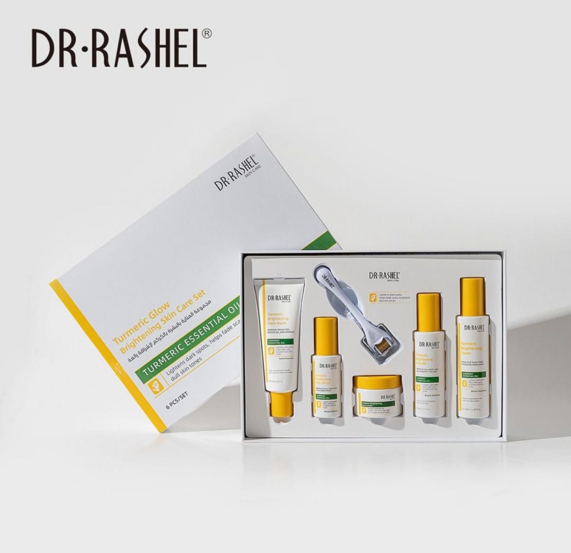Осветляющий и сияющий набор с куркумой — Dr. Rashel Turmeric Glow Brightening Skin Care Set
