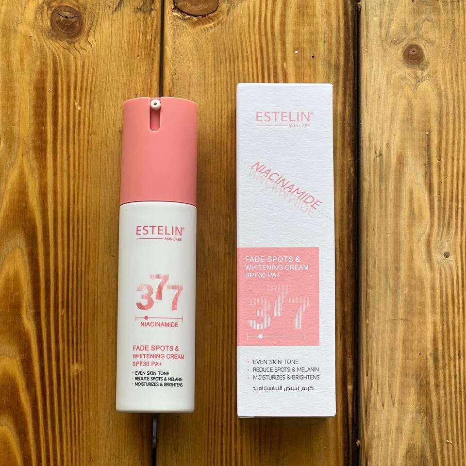 Солнцезащитный крем для лица с ниацинамидом, Estelin Niacinamide Fade Spots & Whitening Cream SPF30, 60 г