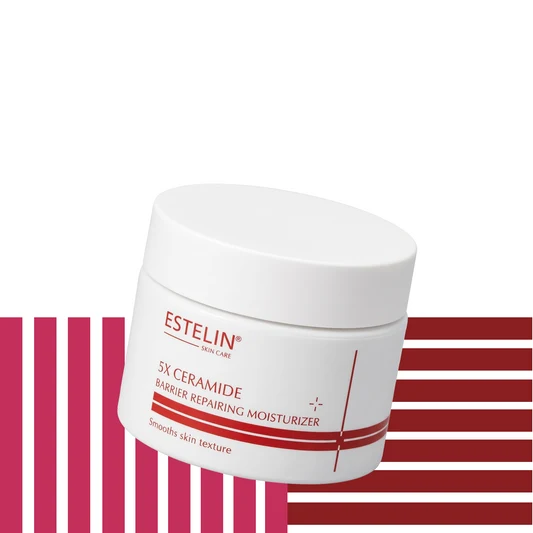 Крем для лица с 5X церамидом Estelin 5X Ceramide Barrier Repair Moisturizer, 50 г