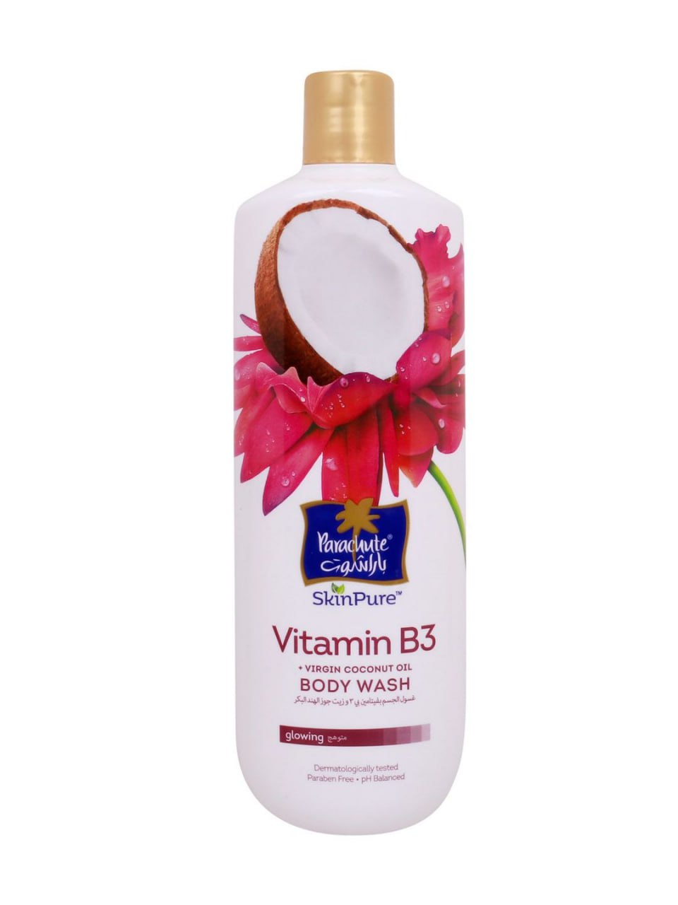 Гель для душа PARA SKINPURE VITAMIN B3 & VIRGIN COCONUT OIL BODY WASH 400ML