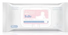 Детские влажные салфетки Estelin Baby Wet Wipes Pink — 80 шт
