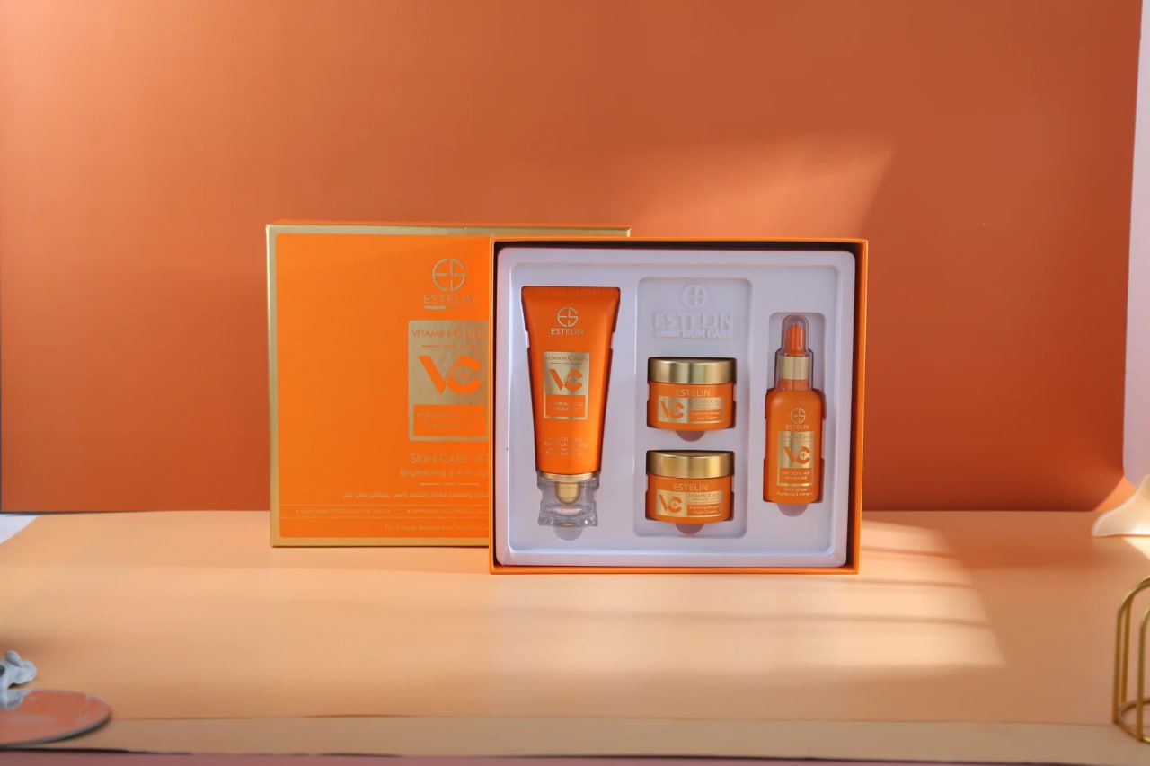 Набор Vitamin C Plus brightening & anti-aging skin care set 4pcs/set