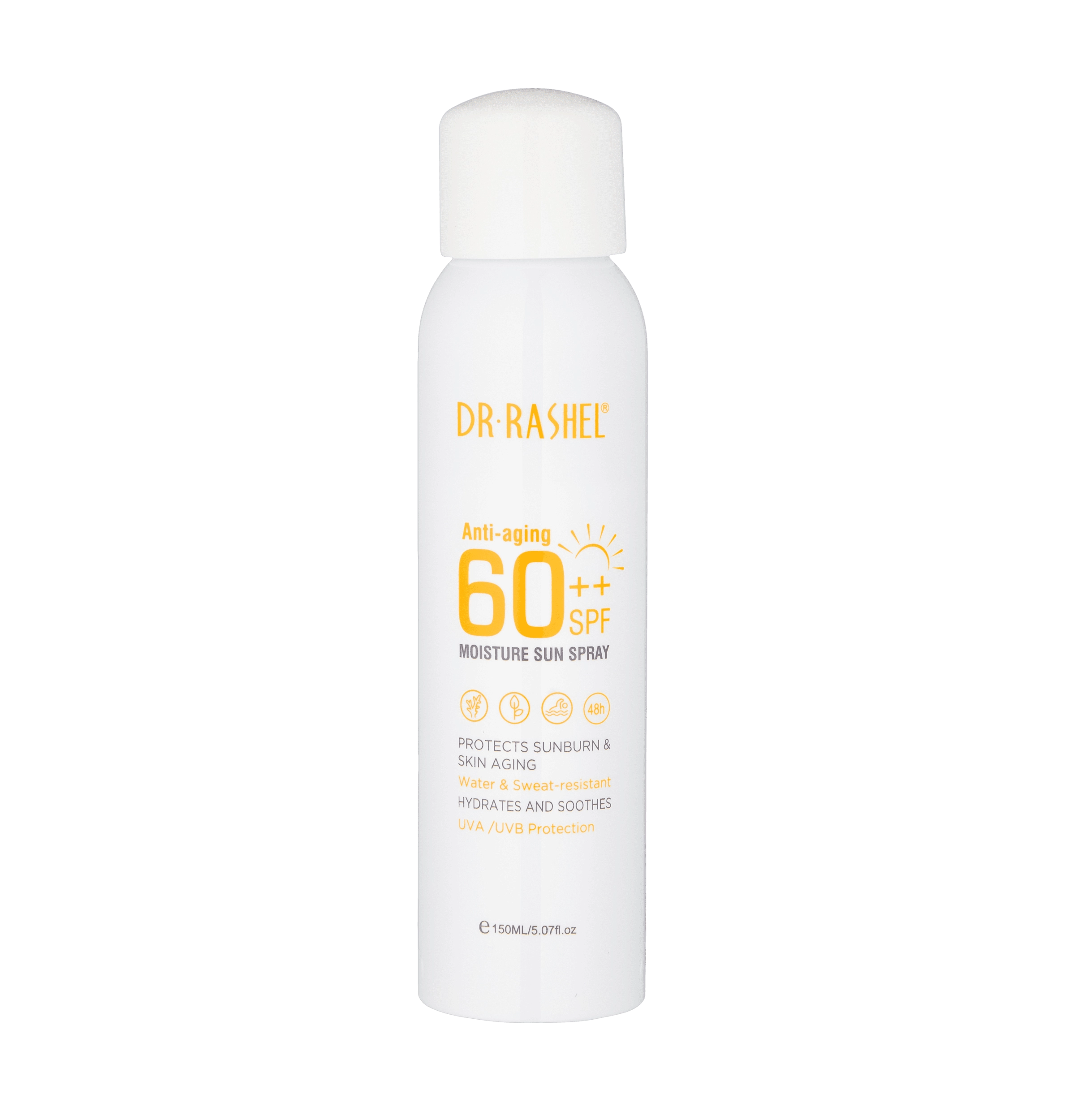Солнцезащитный спрей Dr. Rashel SPF60++ Anti-Aging & Moisture Sun Spray, 150 ml
