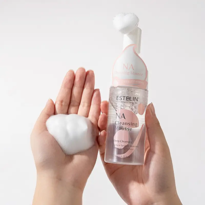 Пенка-мусс для лица с ниацинамидом и арбутином Estelin Niacinamide & Arbutin Whitening Cleansing Mousse, 125 мл