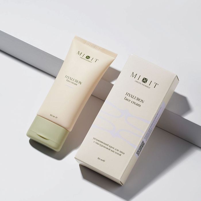 Увлажняющий крем для лица c гиалуроновой кислотой MIXIT Hyaluron face cream 50мл