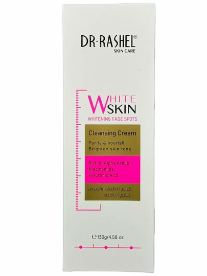 Очищающий крем для лица с эффектом осветления, Dr. Rashel Whitening Fade Spots Cleansing Cream, 130 g