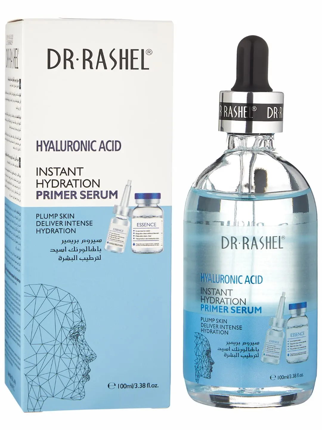  Праймер-сыворотка для лица Dr. Rashel Hyaluronic Acid Instant Hydration Primer Serum, 100 ml
