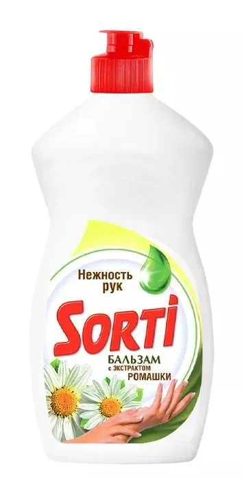 Средство для посуды ЖМС - SORTI Бальзам с Экстрактом ромашки 400г