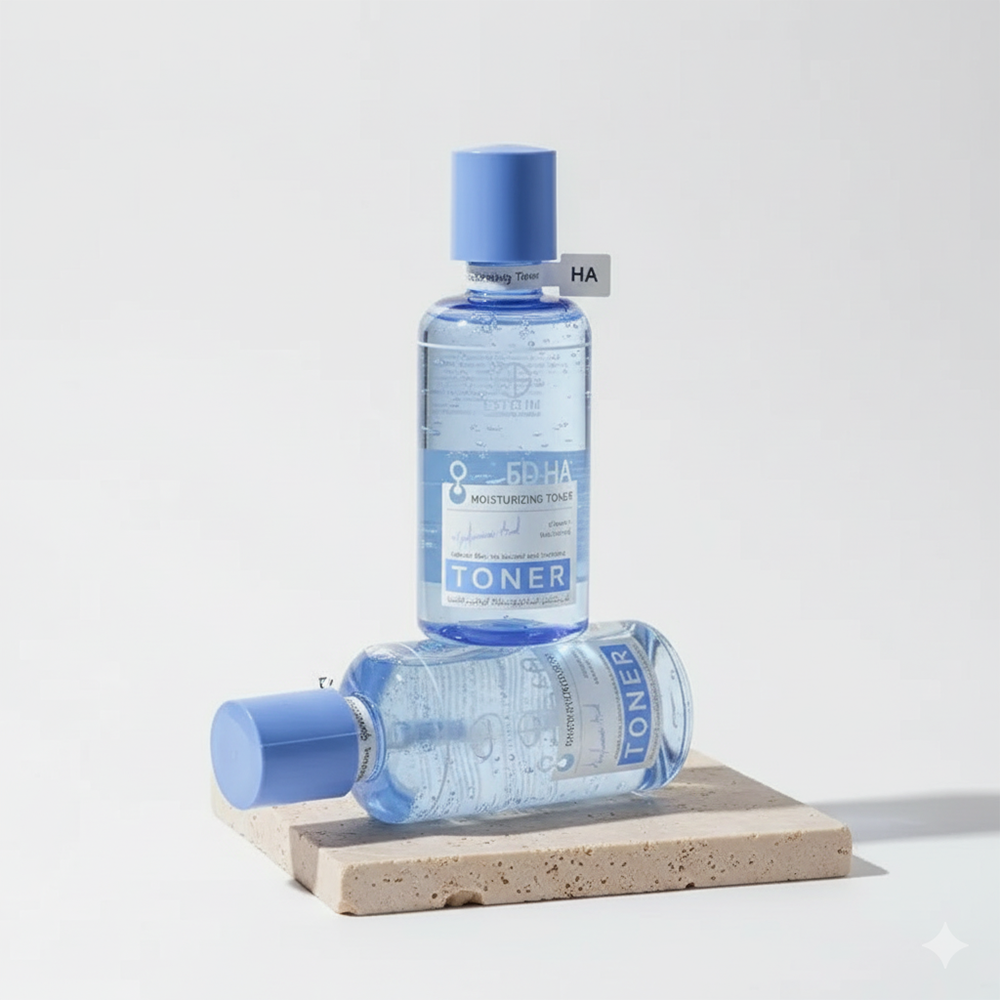 Тонер для лица с 5Д гиалуроновой кислотой Estelin 5D Hyaluronic Acid Moisturizing Essence Toner, 400 мл