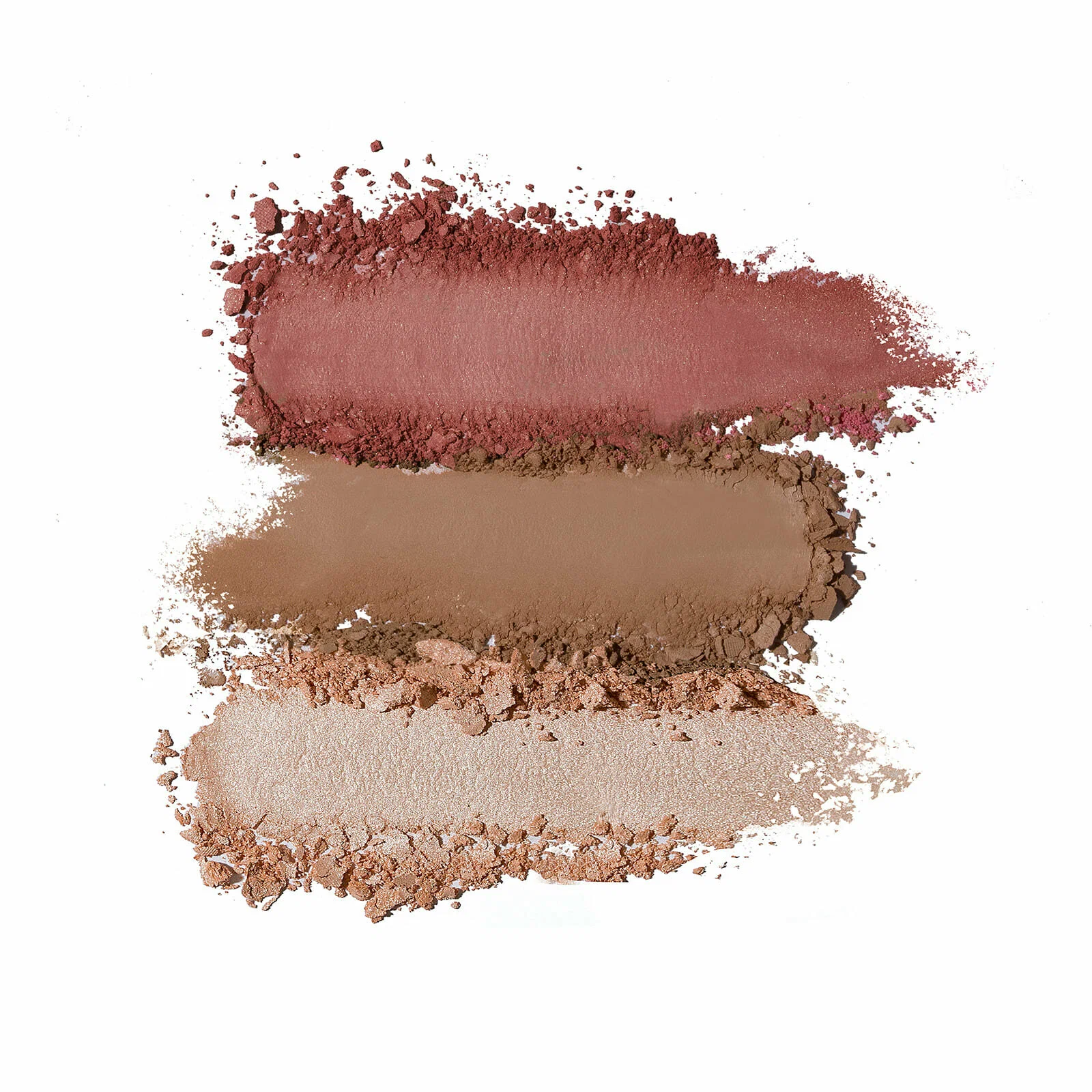 Палетка для скульптурирования лица MIXIT Make Up Beauty Contour Palette 3in1, 02 11г