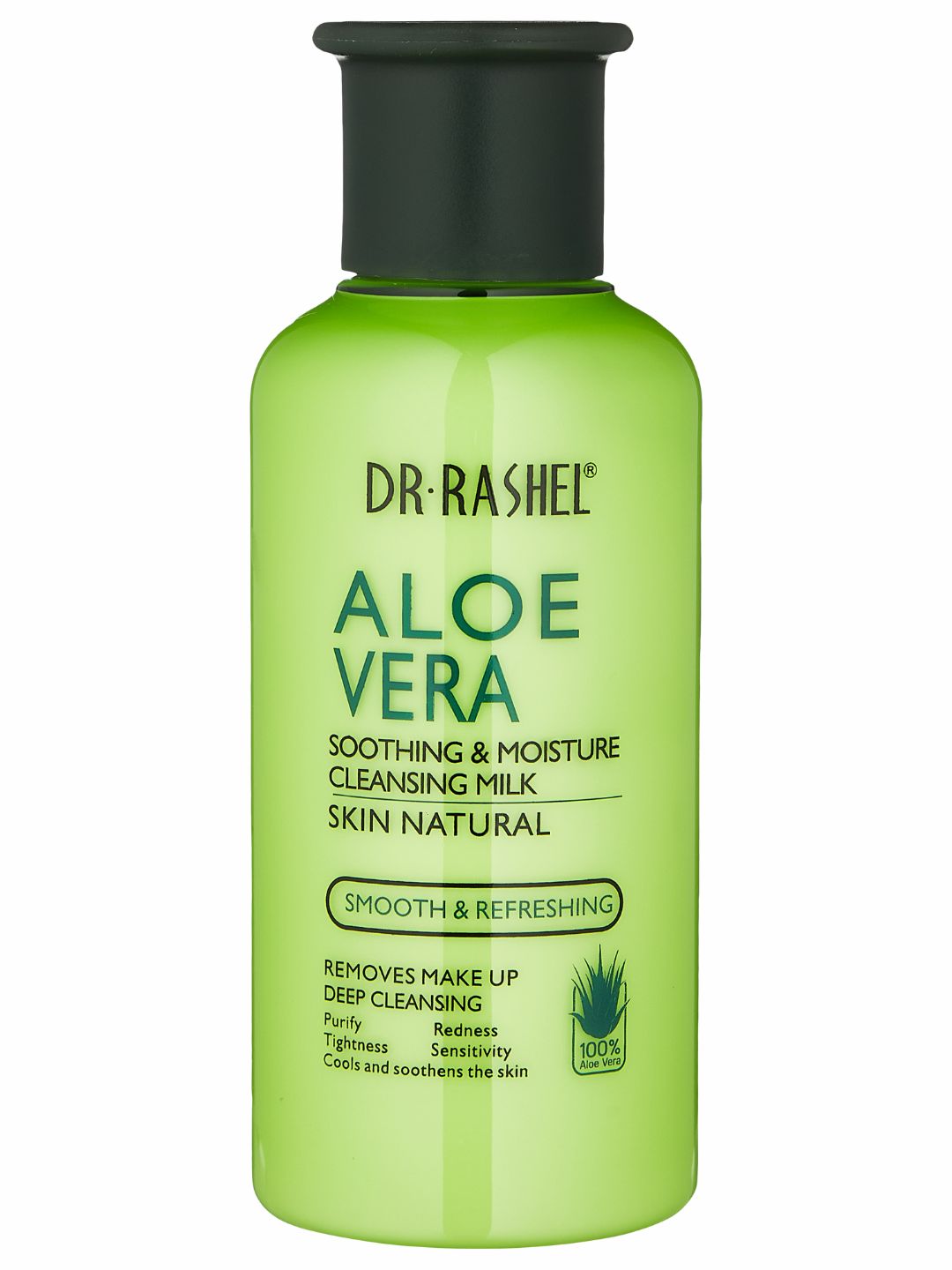 Увлажняющее молочко для снятия макияжа с алоэ, Dr. Rashel Aloe Vera Cleansing Milk, 160 ml