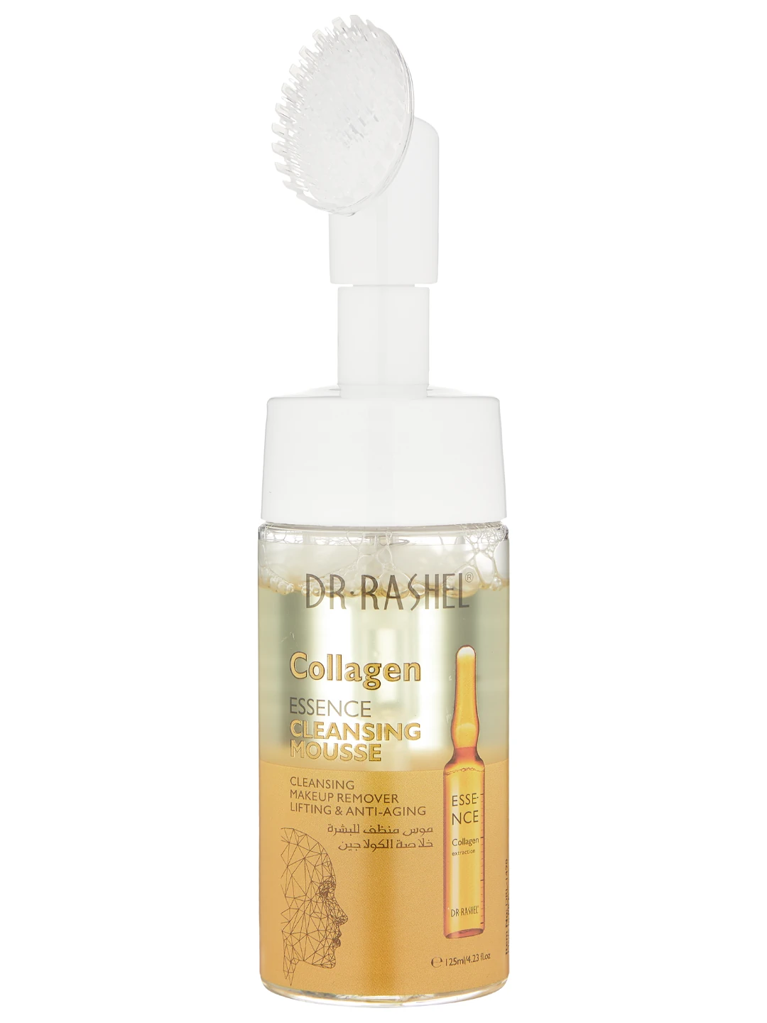 Смягчающий очищающий мусс для лица с коллагеном Dr. Rashel Collagen Essence Cleansing Mousse, 125 ml