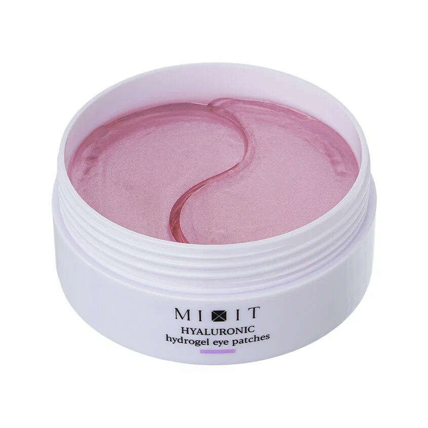 Гидрогелевые патчи с гиуалуроновой кислотой MIXIT Hyaluronic hydrogel eye patches 60шт
