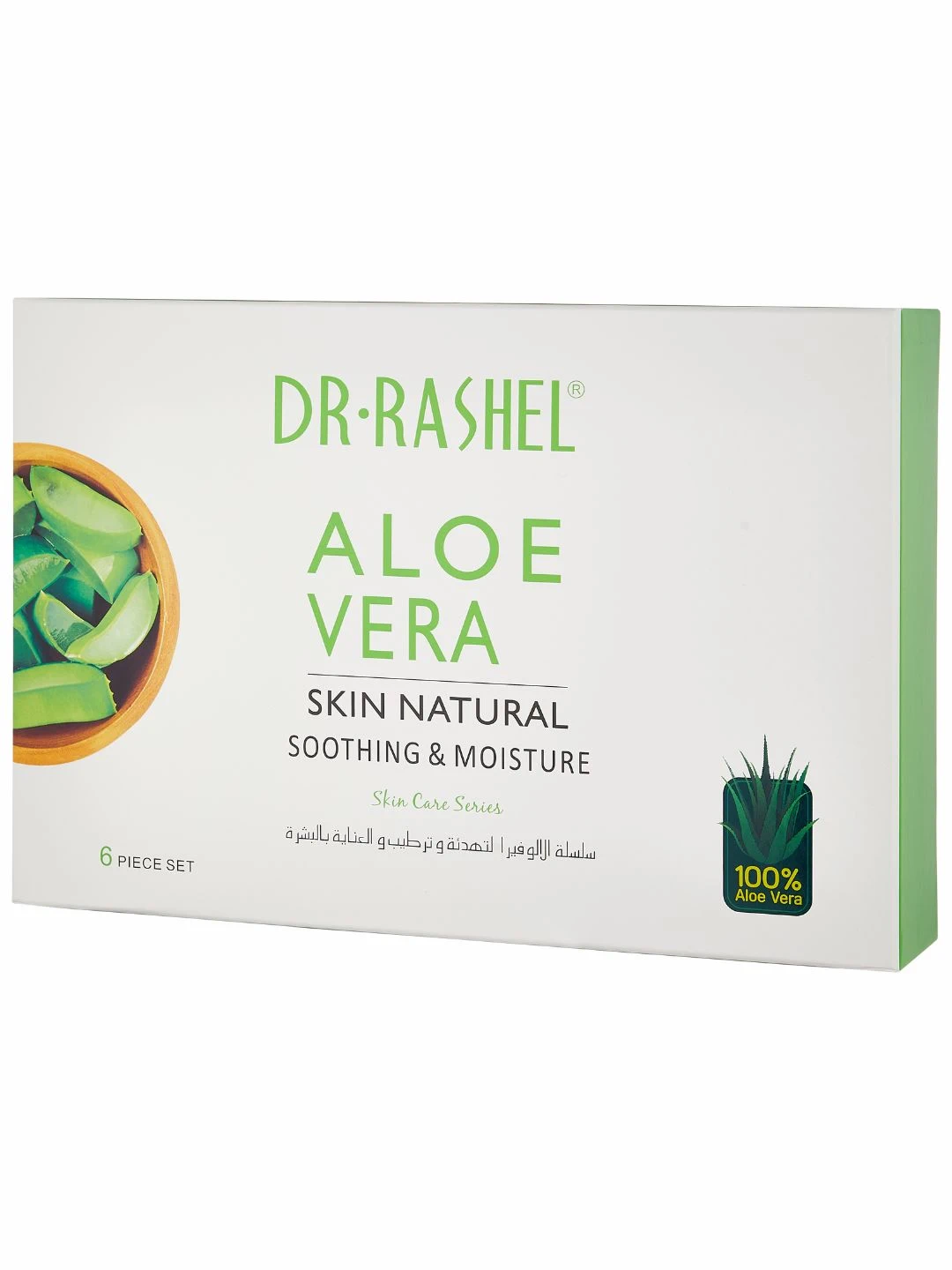  Успокаивающая и увлажняющая серия с алоэ вера, Dr. Rashel Aloe Vera Soothing & Moisture Skin Care Series, 6 шт/комплект