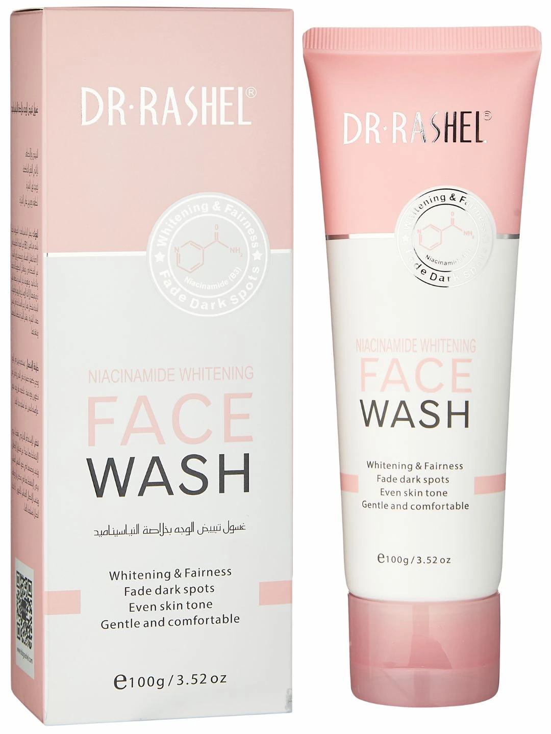 Осветляющая пенка для умывания с ниацинамидом, Dr. Rashel Niacinamide Whitening Face Wash, 100 g
