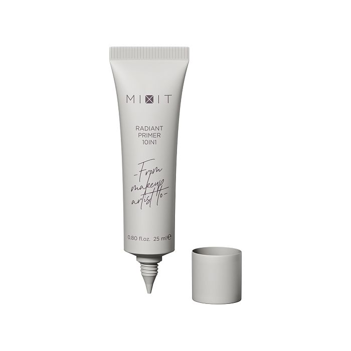 Светоотражающий праймер для лица 10в1 MIXIT Make Up Radiant Primer 25мл