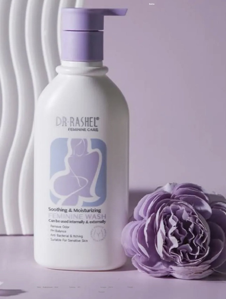 Успокаивающее средство для интимной гигиены, Dr. Rashel Soothing & Moisturizing Feminine Wash, 220 мл