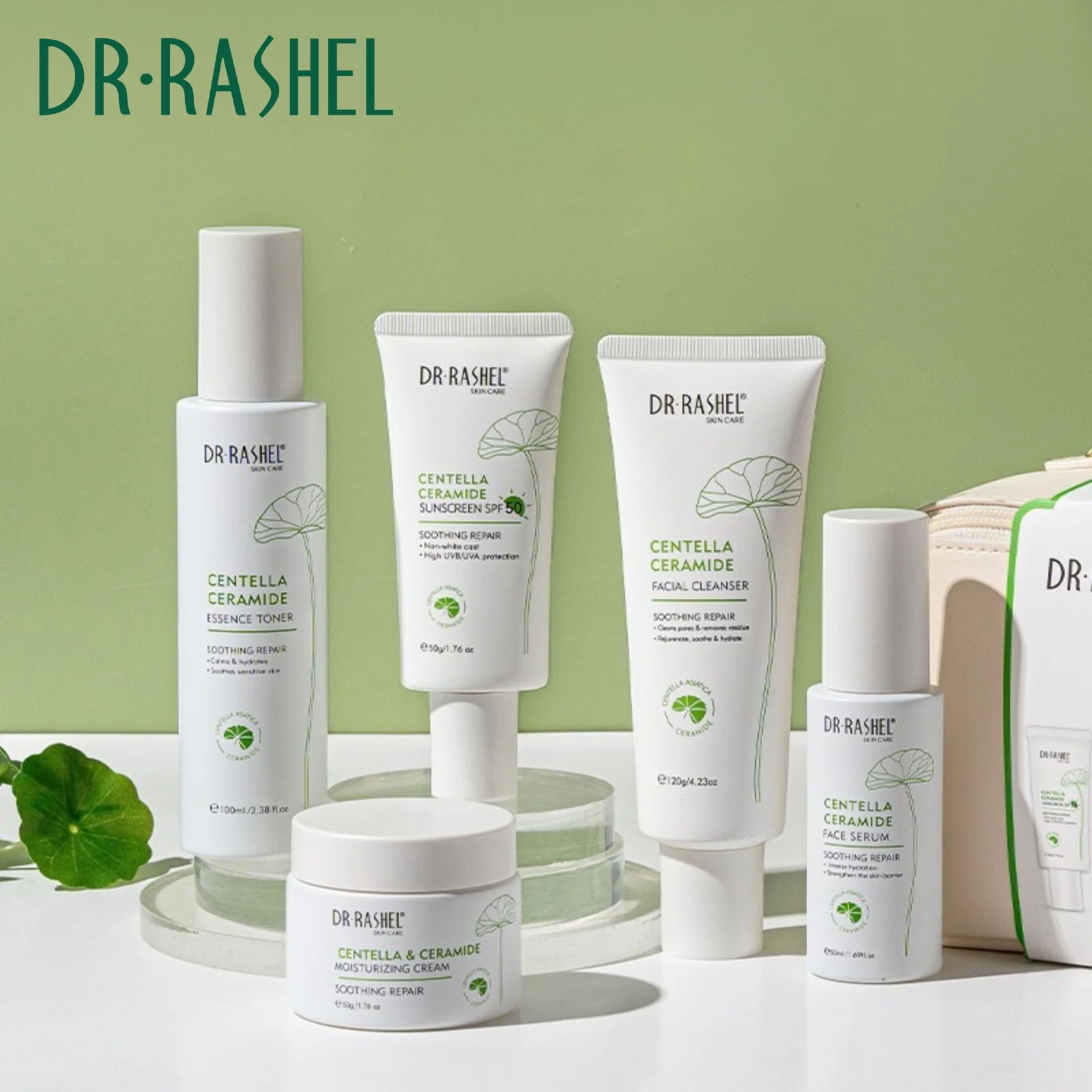 Восстанавливающий набор с центеллой и церамидами — Dr. Rashel Centella & Ceramide Soothing Repair Skin Care Set