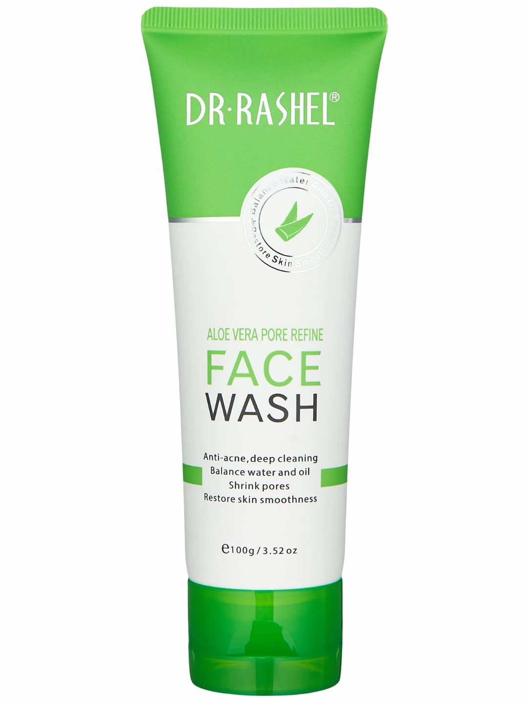 Восстанавливающая пенка для умывания с экстрактом алоэ, Dr. Rashel Aloe Vera Pore Refine Face Wash, 100 g