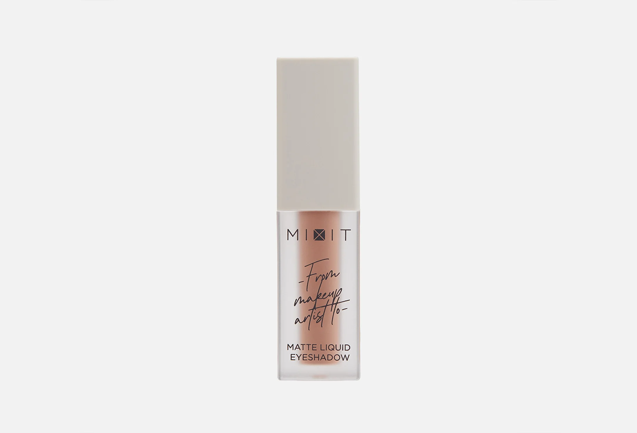 Матовые жидкие тени для век MIXIT Make Up Matte Liquid Eyeshadow, 03 (3,8г)