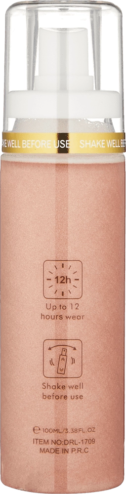 Освежающий и фиксирующий спрей для макияжа Dr. Rashel Pink Makeup Fixer Spray, 100 мл