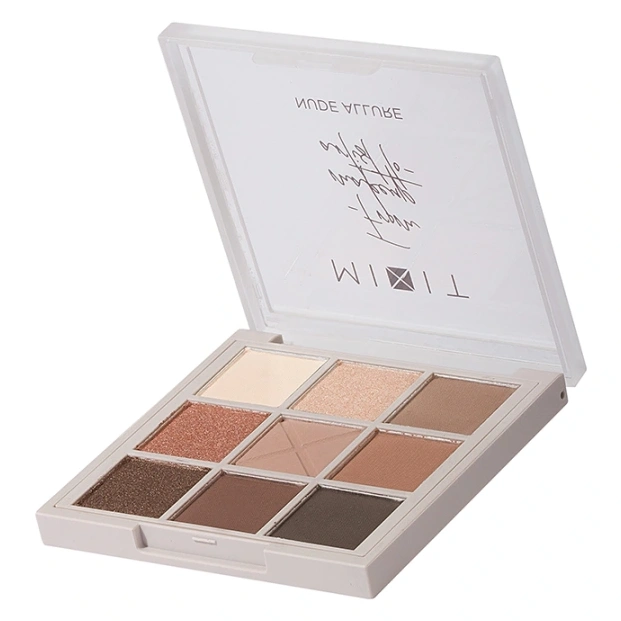Палетка теней MIXIT Make Up Eyeshadow palette Nude Allure 10г