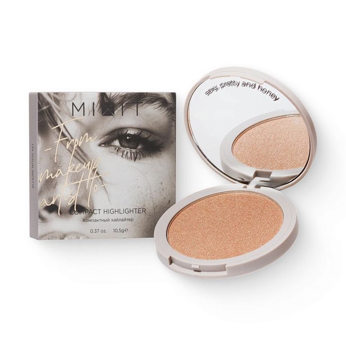 Компактный хайлайтер MIXIT Make Up Сompact Highlighter 02, 1,35г