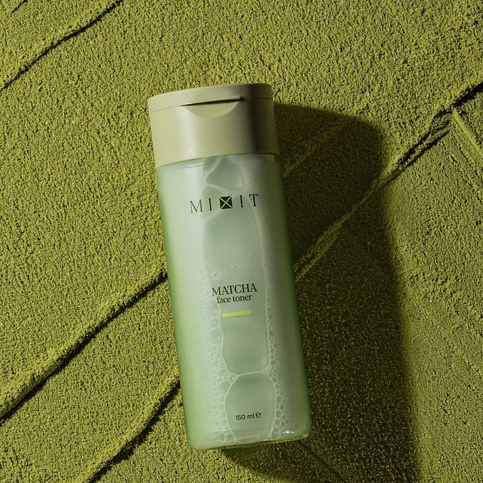 Двухфазный тонер для лица с экстрактом матчи MIXIT Matcha Face Toner 150мл
